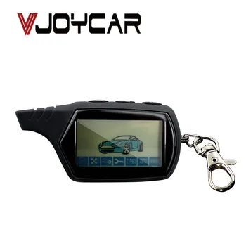 

2-way LCD Remote Control Fob Keychain Russian Vehicle Anti-theft System For Starline A91 LCD Remote Controller Car Alarm System