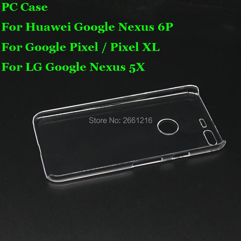 Hard PC Case Ultra Thin Clear Plastic Cover Protective Skin For LG Huawei Google Nexus 5X / 6P Pixel XL |