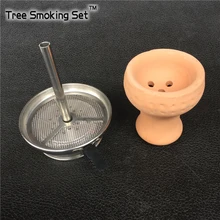 1 шт. металлический Карбон Kom Doos Houtskool Houder 1 шт. keramische Technology Waterpijp Kom Roken Хранитель кальяна Kom аксессуары для кальяна