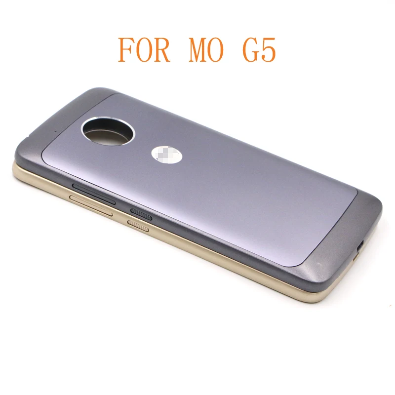 10 шт. Бесплатная доставка задняя крышка батарейного отсека для Motorola Moto G5 XT1685 1672 1670