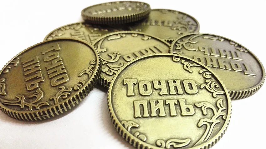Бесплатная доставка российские монеты Декор для дома копия монет Биткоин