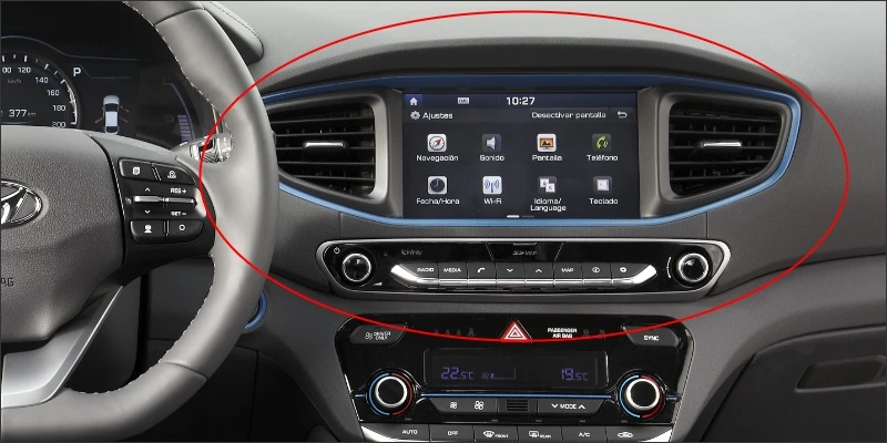 Sale YESSUN Car Multimedia Android System For Hyundai Ioniq / Hybrid 2016~2017 LHD GPS Navi Radio Stereo Bluetooth No CD DVD Player 5