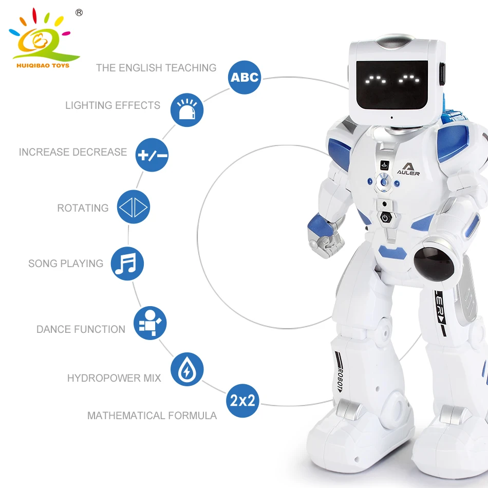 HUIQIBAO игрушки RC ходячие танцы робот пульт дистанционного управления Rc