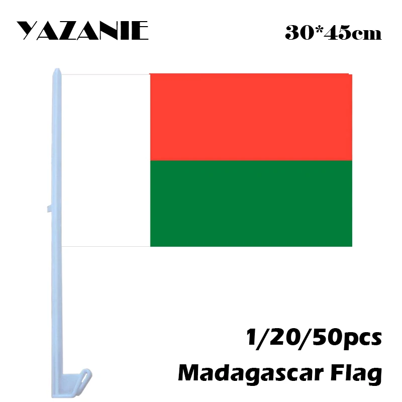 YAZANIE 30*45 см 1/20/50 шт. флаги и баннеры для автомобилей с двусторонней стороны