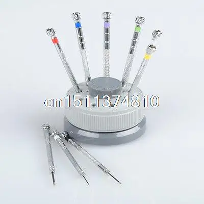

9pcs 0.5mm-2.5mm Watch Repair Screwdriver Tools Set Kit
