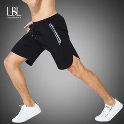 Мужские шорты для фитнеса бодибилдинга новые летние спортивные залы тренировка Мужские дышащие быстросохнущие Спортивная одежда для бега