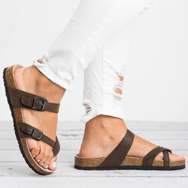 Women Sandals Rome Style Summer Sandals For 2019 Flip Flops Plus Size 35 43 Flat Sandals Women Sandals Rome Style Summer Sandals For 2019 Flip Flops Plus Size 35-43 Flat Sandals Beach Summer Zapatos Mujer Casual Shoes