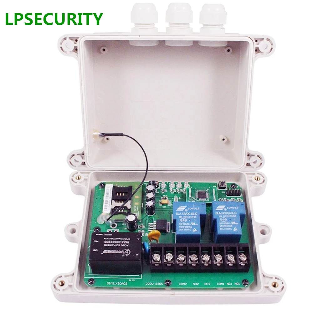 Водонепроницаемый модуль дистанционного управления LPSECURITY 2G 4G GSM SMS переключения