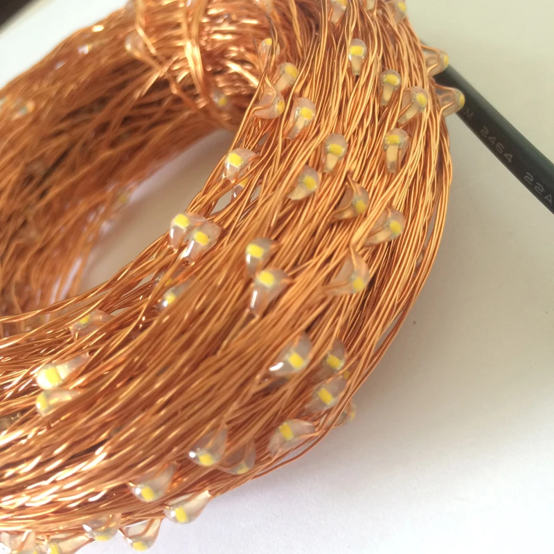 100 m 1000 Luzes Led Fio de Cobre Luz Cordas Fada Lâmpada para Decorações do Casamento do Natal do Jardim ao ar Livre à Prova d' Água para Casa 3 prova dwaterproof água lâmpada de fadas para