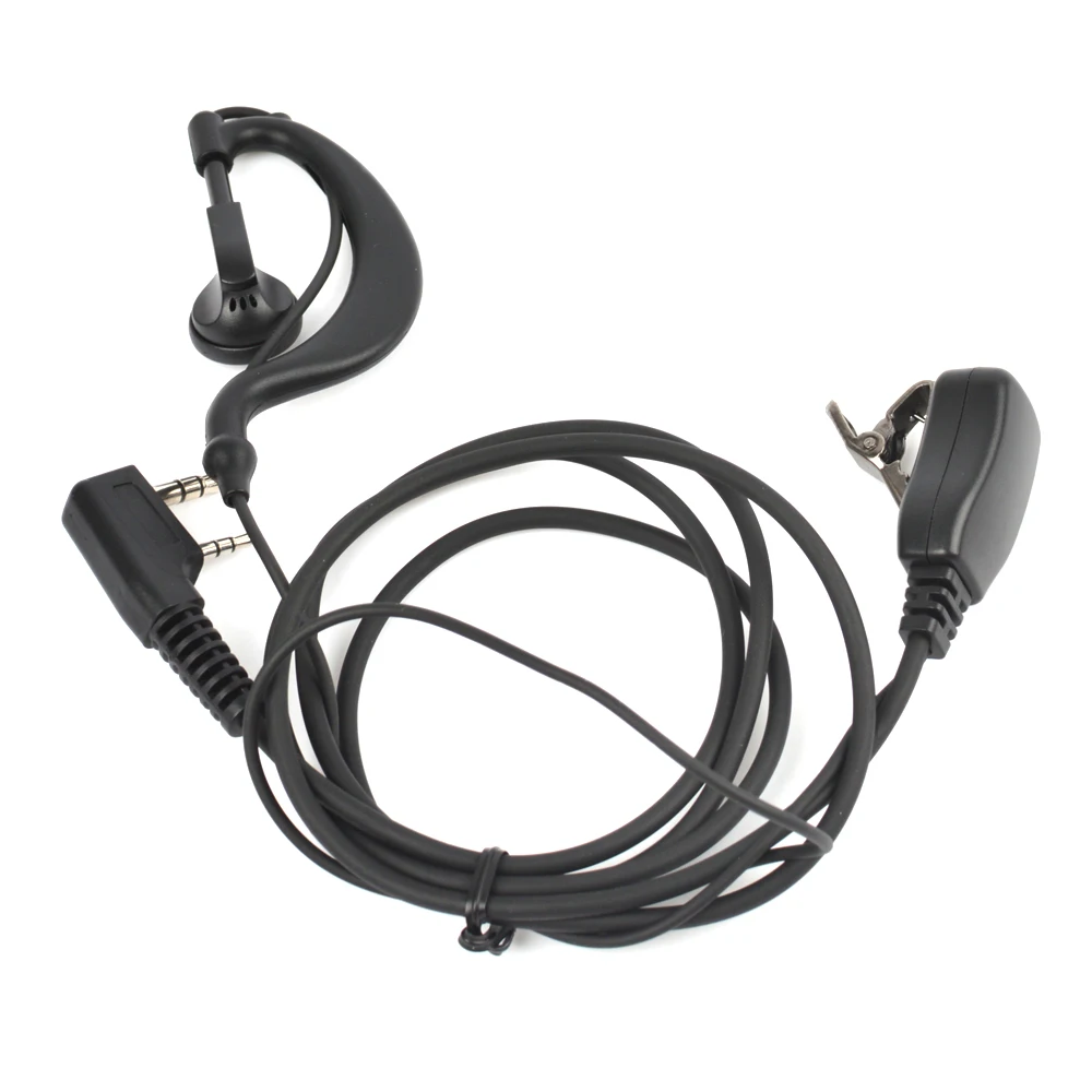 2017 HYS 2pcs Two Way Radio earphone Noise Cancelling Headset Portable