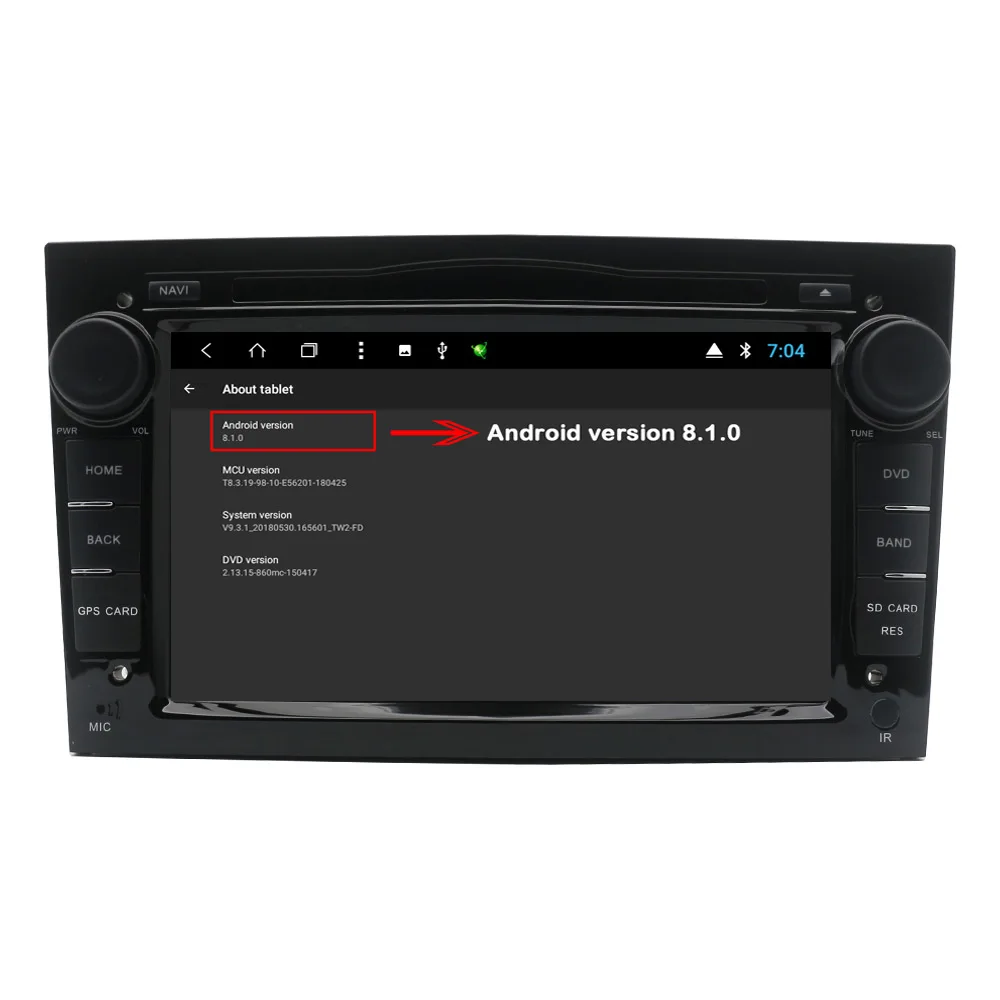 Flash Deal SMARTECH Octa-Core 2 Din Android 8.1 Car Radio DVD GPS Navigation For Opel Astra H G Antara VECTRA ZAFIRA Vauxhall with CAN-BUS 3