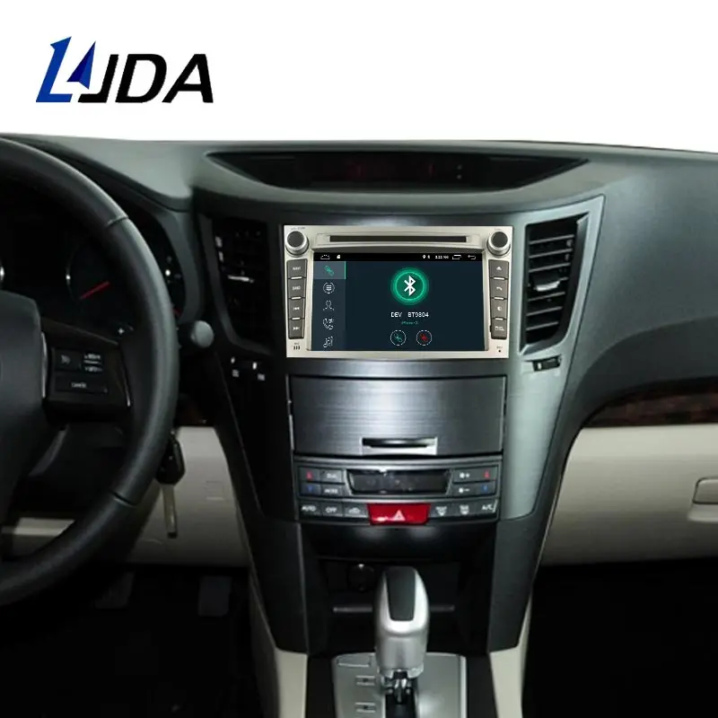 LJDA 2 Din Android 10,0 автомобильный dvd-плеер для SUBARU OUTBACK 2008-2011 2012 2013 Wifi gps Navi Радио 2G ram стерео аудио мультимедиа