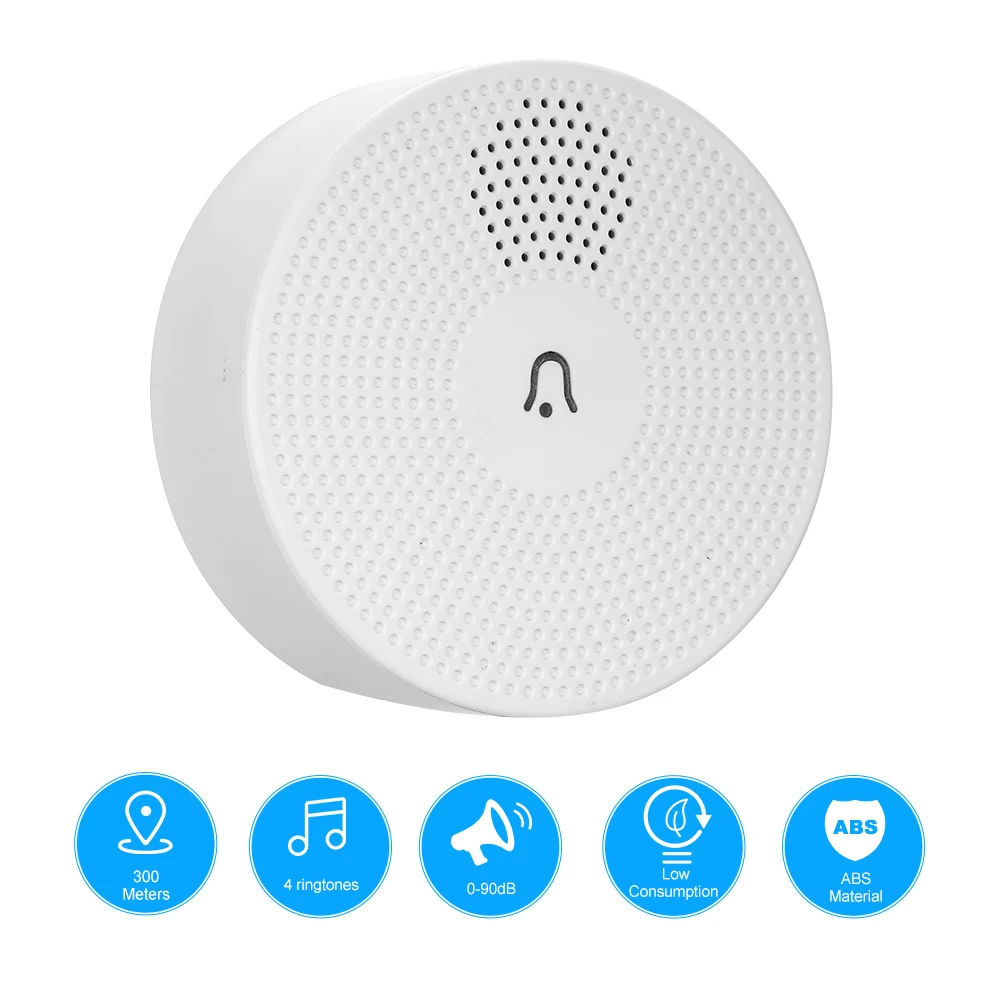 Buy Wireless Doorbell Chime With LED Indicator 4