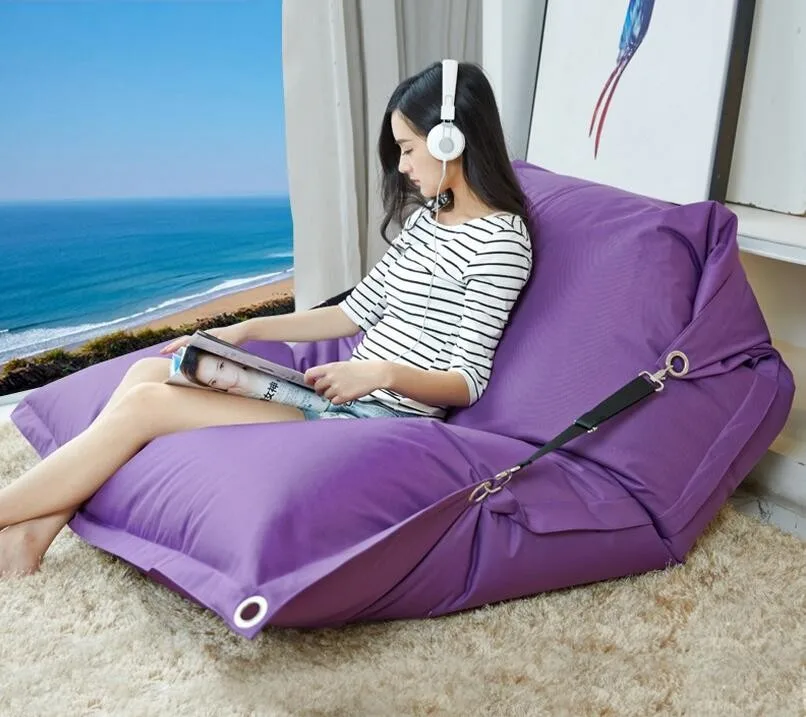 Cover Only No Filler Outdoor Buggle Belts Bean Bag Chair Adults Seat Beanbag Cushion 56inch X 72inch Adults Oversize Bean Bag Bean Bag Chair Beanbag Cushionbean Bag Aliexpress