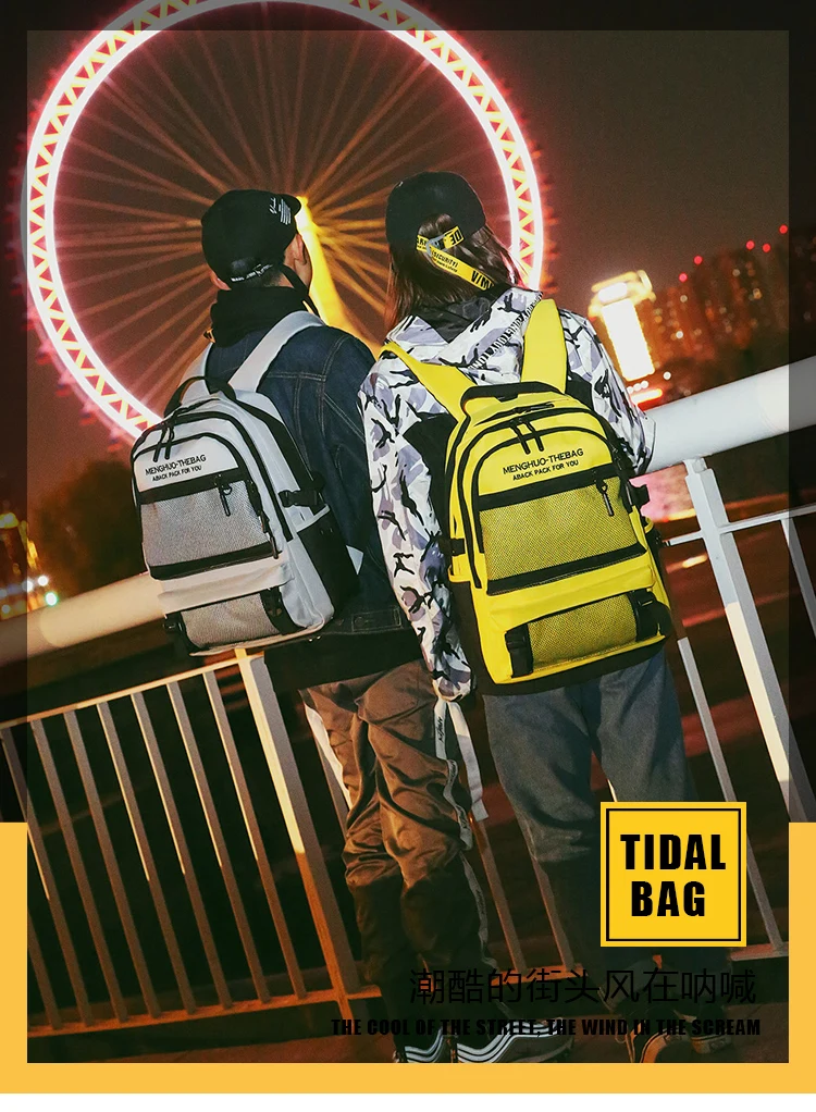 2018 New Menghuo Quality Waterproof Nylon Backpack Female Unisex Men's Backpacks for Laptop Women Notebook Bag Backpack Mochilas (1)