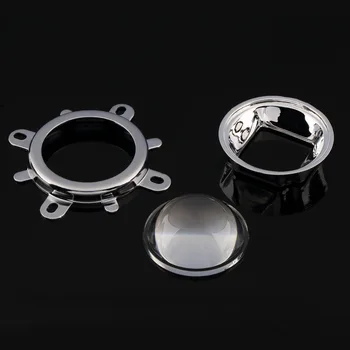 

1 Set of 30W 50W 100W LED 44mm Lens + Reflector Collimator + Fixed Bracket Wholesale