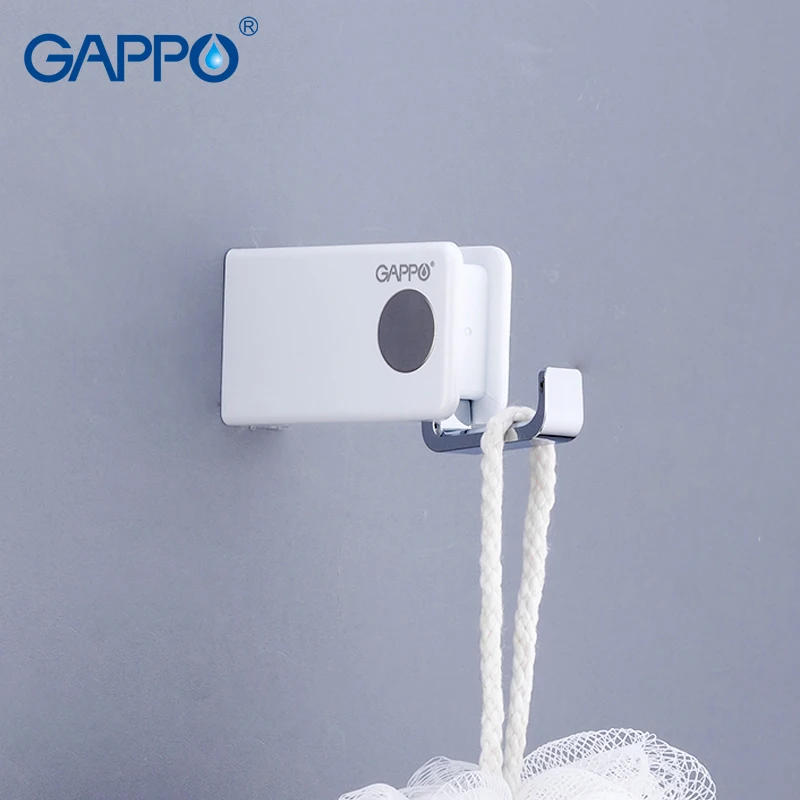 GAPPO robe hooks ABS wall mounted single tower hanger bathroom Robe Hook hat holder living room accessories | Обустройство дома