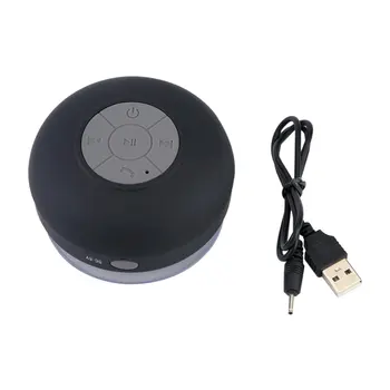 

NEWPortable Waterproof Bluetooth Speaker Wireless Car Handsfree Receive Call Music Suction Mic Mini Loudspeaker Box