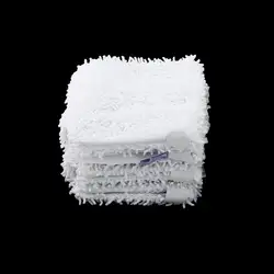 4 шт. Швабра замена головы Pad для Акула S3501Washable чистящие средства микрофибры машинная стирка ткани белый цвет