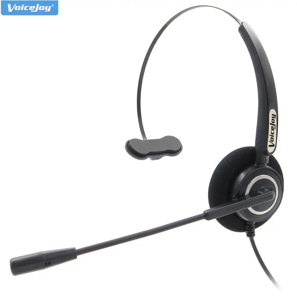 VoiceJoy office headset with RJ9 plug phone headset for AVAYA Phones