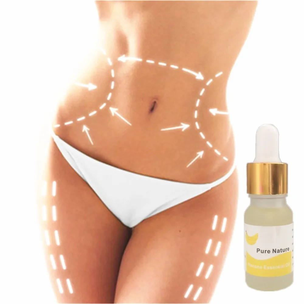 

10 Days Fast Slimming Banana and Ginger Essential oil Stubborn Potent Lose Weight Burning Fat