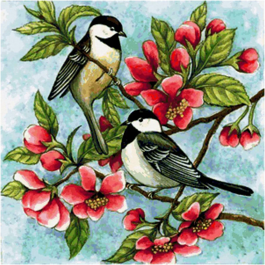 5d DIY diamond painting bird paradise flower cross stitch forest aniaml home decoration full square round diamond embroidery sticker