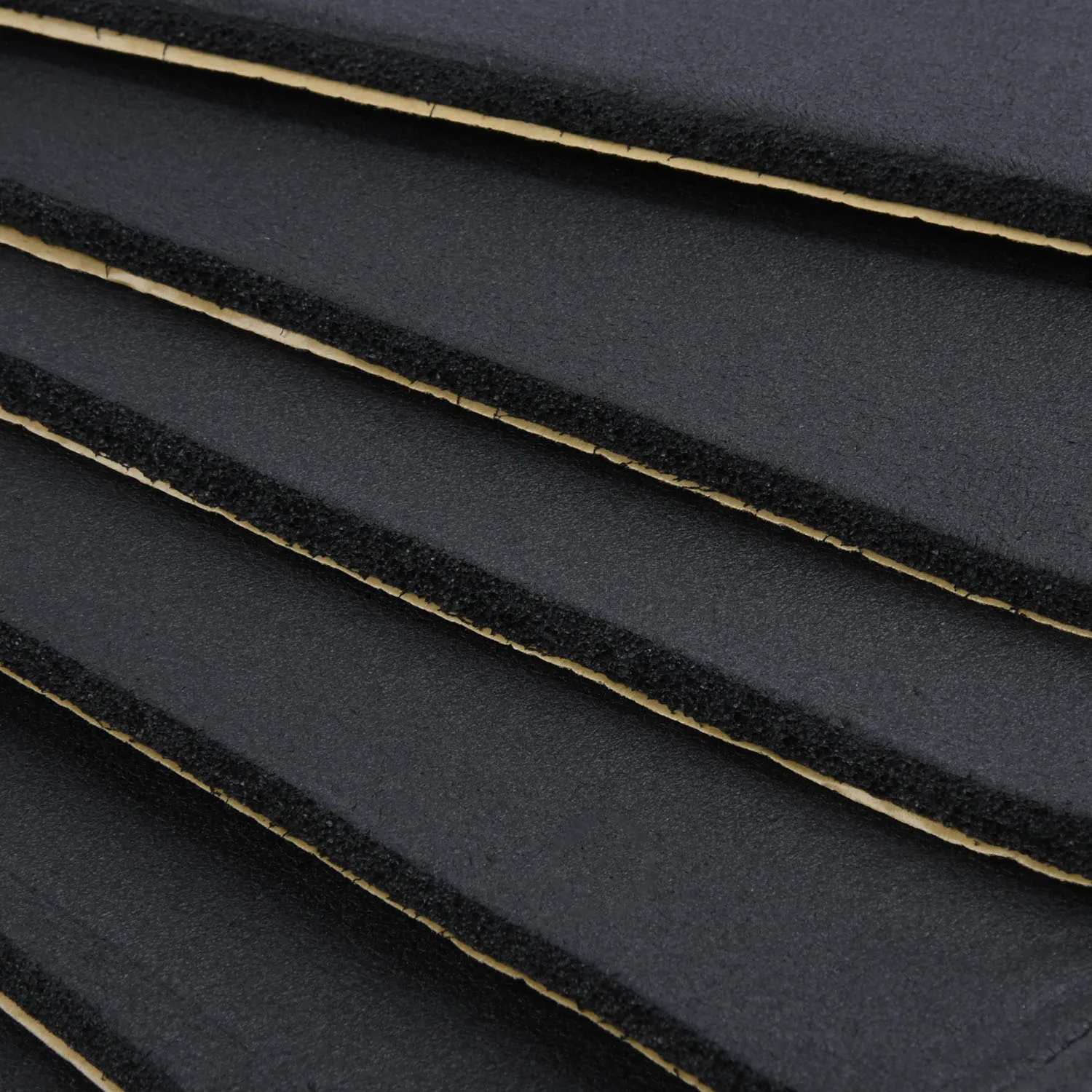 Best 9pcs Car Van Sound Proofing Deadening Insulation Foam 30cm*50cm*6mm Protector Auto Sound Insulation Deadening Accessories