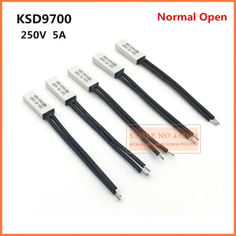 Thermal Protector KSD9700 Temperature Switch Normally Closed Open Thermostat