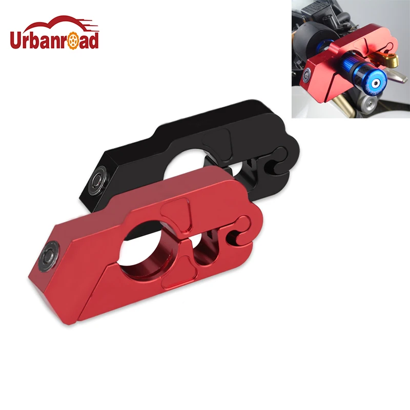 Urbanroad 1PCS Motorcycle Brakes Lock Handles Brake Solid Lock Security