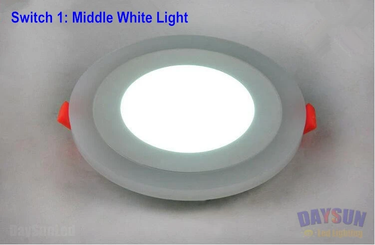 suspended ceiling light panels Superbright Led Ceiling Light Ultrabright Down Lamp Recessed Led Panel Lamp AC85 - 265V 3 Models Dual Color Acrylic Round/Square 2x2 drop ceiling light panels