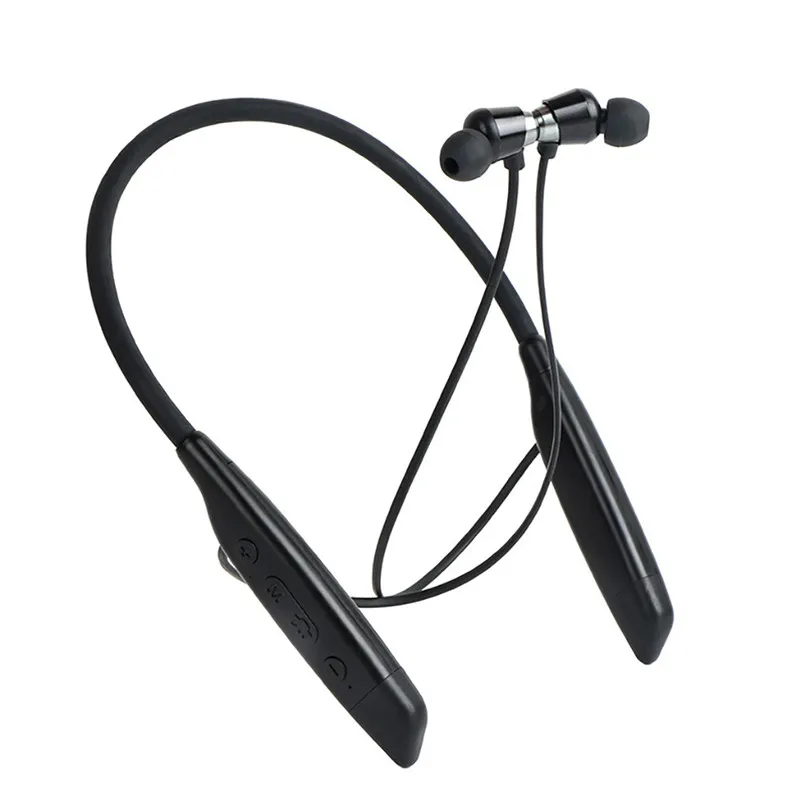 Multifunction Bluetooth Sports Earphone Multi-Purpose Plug-In card Neck-Mounted HWS680 Bluetooth V4.2+EDR Headset 40MR2011