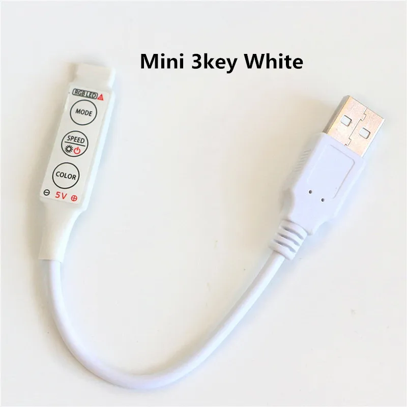 1 шт. USB RGB Светодиодная лента контроллер света DC5V 24V беспроводной Диммер пульт