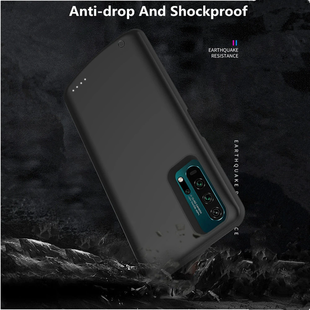 6500mAh External Battery Charger Cases For Huawei Honor 20 Pro Battery Case Portable Power Bank Charging Cover For Honor 20 Case