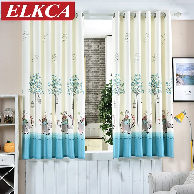 Printed Modern Curtains For Living Room Short Kitchen Printed Modern Curtains For Living Room Short Kitchen Cartoon Kids Baby
