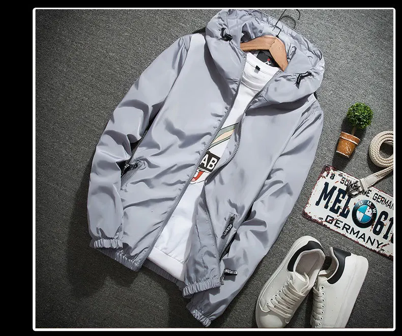 Casual Hooded Bomber Jacket 27