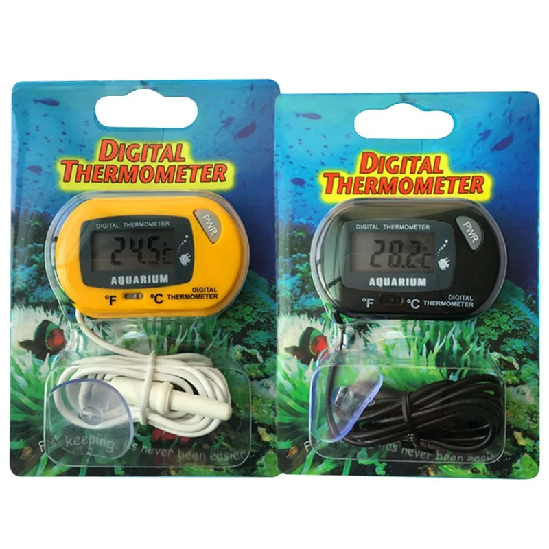 Цифровой ЖК-экран сенсор аквариум контроллер термометра проводной аквариум измерение температуры