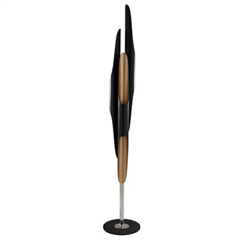 

Modern Minimalist Personality Delightfull Black Aluminum Led Floor Lamp For Living Room Hotel Hall Club Designer Lights 1862