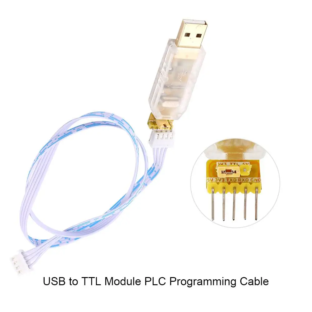 USB к ttl Модуль PLC Кабель для программирования конвертер скидка