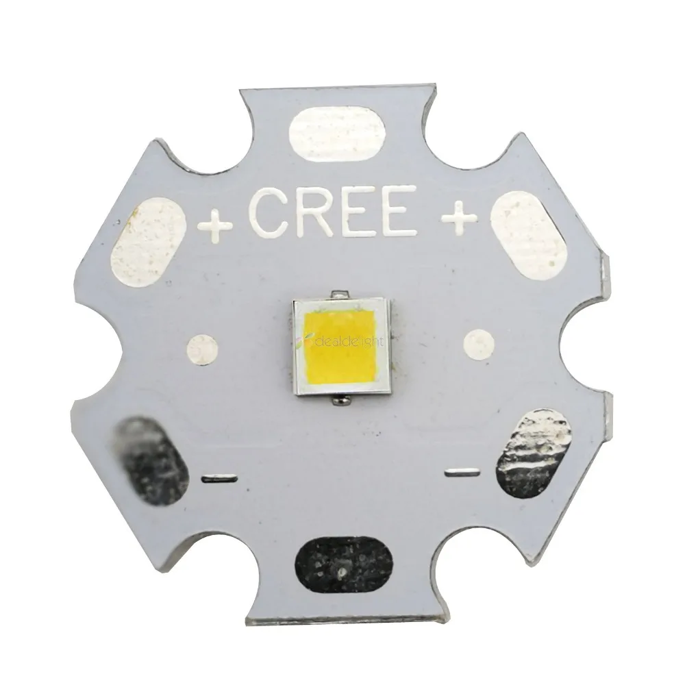 Светодиодный излучатель Cree XPL 2x10 Вт яркий белый 6500K теплый 3000K натуральный 4500k 16 мм