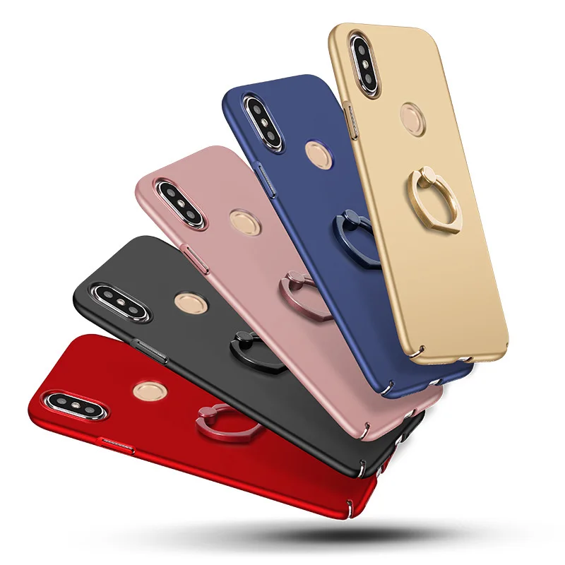 Чехол для Huawei P20 Pro Lite чехол с кольцом матовая задняя крышка телефона | Мобильные