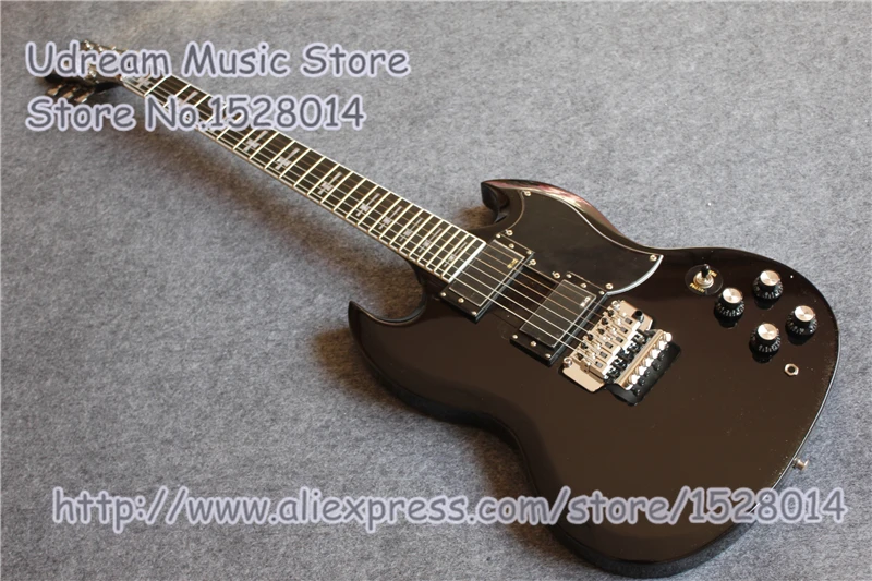 

Hot Sale China OEM Black Glossy Tony Iommi Signature Suneye SG Electric Guitar With Chrome Hardware Left Handed Available