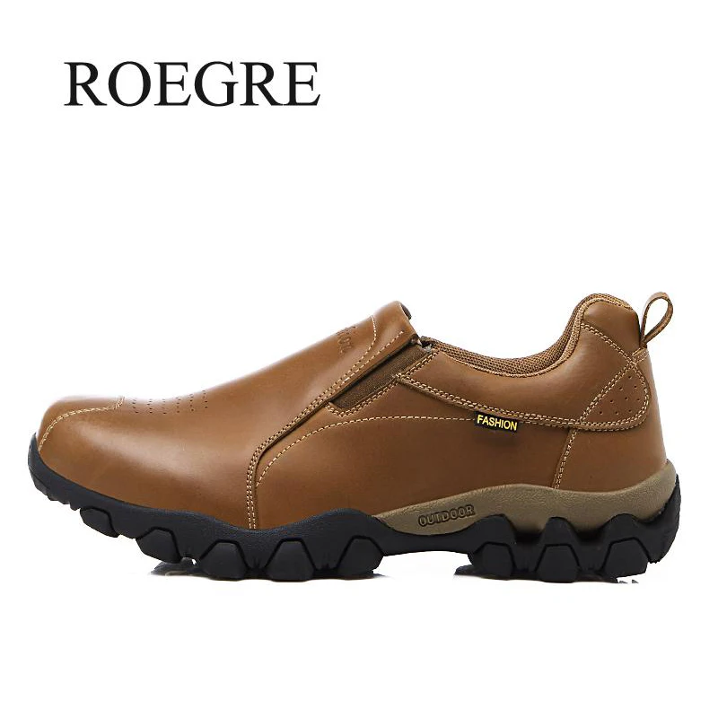 

ROEGRE Brand Men's Shoes Handmade Men's Leather Shoes Genuine leather Men Flats Shoes High Quality Men Loafers zapatos hombre