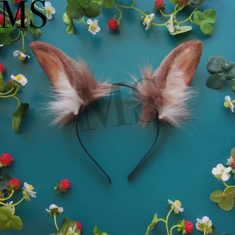 

Lolita cosplay costume accessories sexy lingerie Rabbit Ears Headwear hairband hand work for girl women