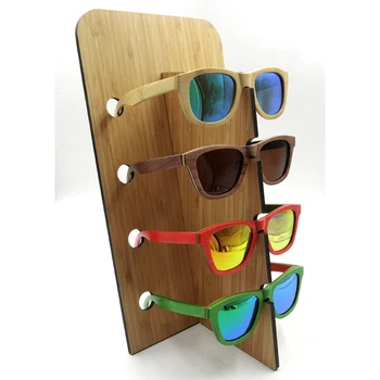 

Wooden Sunglasses Display Stand Eyewear Storage Rack for Home Retail Wholesale