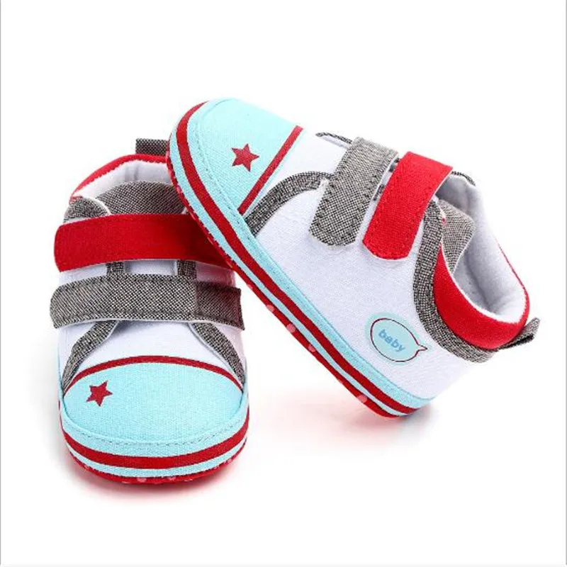 Милая Детская мультяшная обувь мягкий, для новорожденных подошва первые ходунки мальчики девочки повседневная обувь