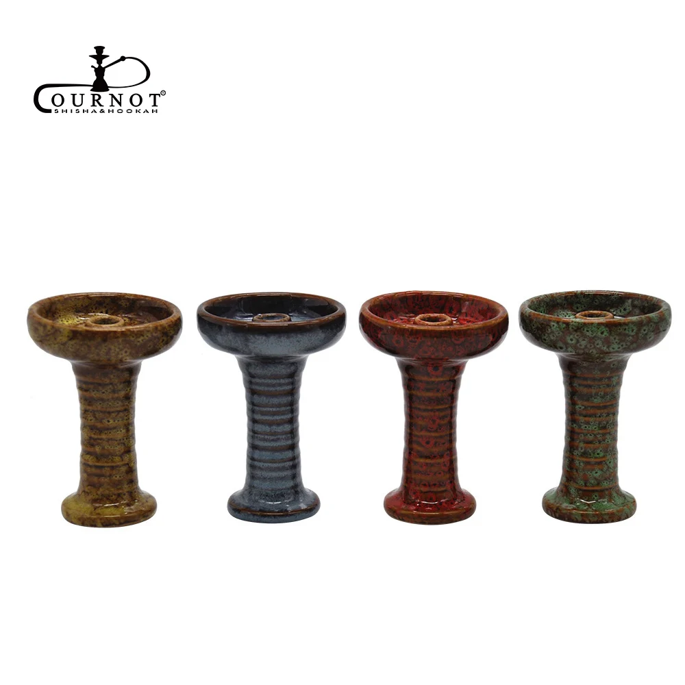 Керамическая чаша для кальяна COURNOT с одним отверстием|hookah head|hookah hookahhookah bowl |