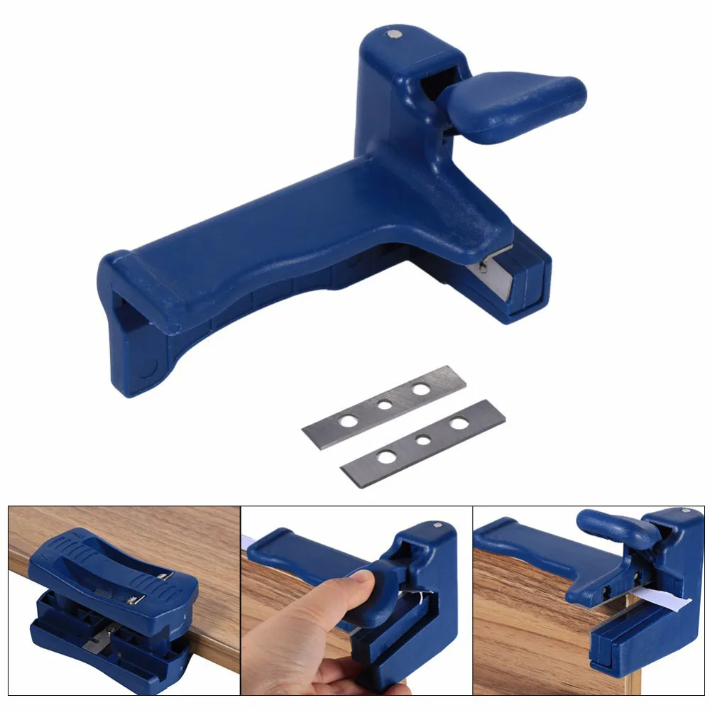

Tail Trimmer Veneer Edge Banding Cutter Plastic PVC Plywood Melamine Wood Manual Edge Banding Machine Woodworking Tool