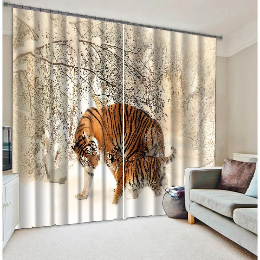 digital printed curtains holi