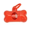 Distributeur de sacs à excréments en forme d'os pour chien, porte-poubelle, ensemble de sacs à excréments pour animaux domestiques, outils de nettoyage des ordures ► Photo 3/6