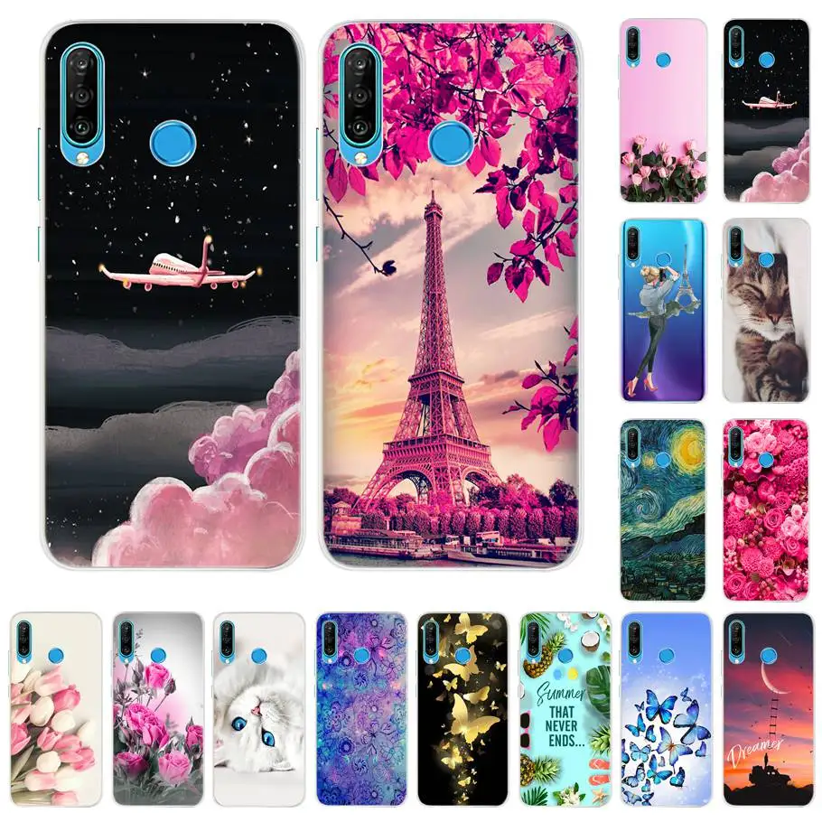 Чехол для huawei P20 P30 LITE чехол Pro задняя крышка-чехол телефона силиконовый защитный